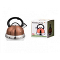 Stainless Steel Whistling Tea Kettle - Copper